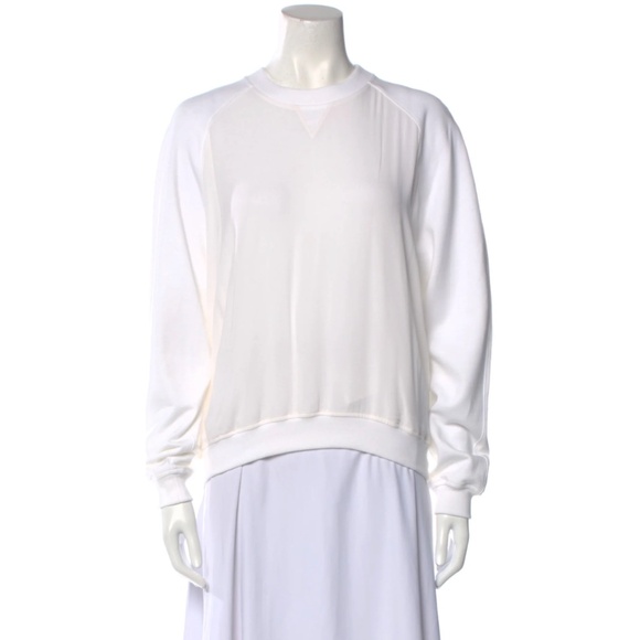 Maison Ullens Crew Neck Long Sleeve Sweatshirt Size: S Women's Sweatshirt